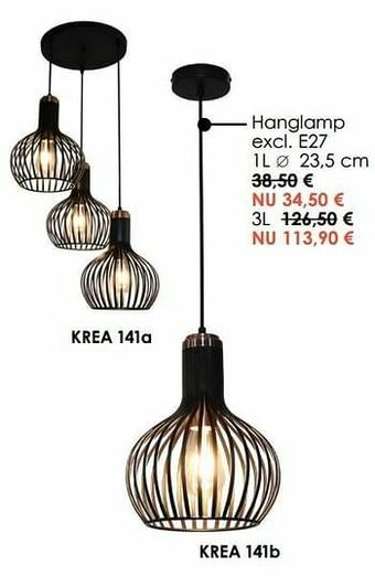 Krea Hanglamp aanbieding
