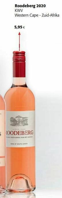 Roodeberg 2020 kwv western cape - zuid-afrika