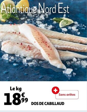 Auchan Dos De Cabillaud aanbieding