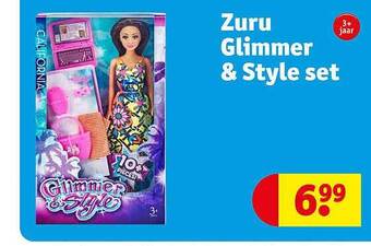 Kruidvat Zuru glimmer & style set aanbieding