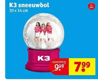 K3 sneeuwbol