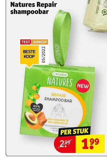 Natures repair shampoobar