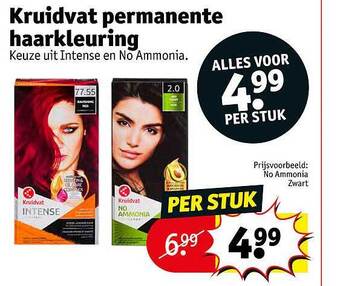 Kruidvat Kruidvat permanente haarkleuring aanbieding