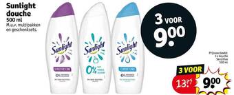 Kruidvat Sunlight douche 500 ml aanbieding