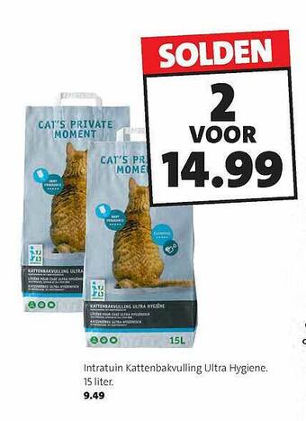 Intratuin Kattenbakvulling Ultra Hygiene