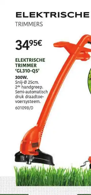 HandyHome Elektrische Trimmer 'gl310-qs' aanbieding