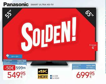 Eldi Panasonic Smart Ultra Hd-tv aanbieding