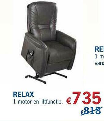 De Prijzenklopper Relax aanbieding