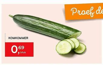 Alvo Komkommer aanbieding