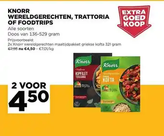 Jumbo Knorr Wereldgerechten, Trattorria Of Foodtrips aanbieding