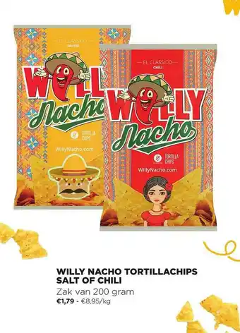 Willy Nacho Tortillachips Salt Of Chili