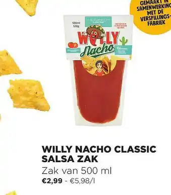 Jumbo Willy Nacho Classic Salsa Zak aanbieding