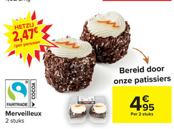 Merveilleux 2 Stuks