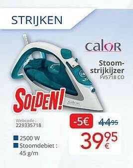 Eldi Calor Stoom-strijkijzer aanbieding
