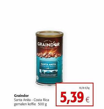 Colruyt Graindor Santa Anita Costa Rica Gemalen Koffie aanbieding