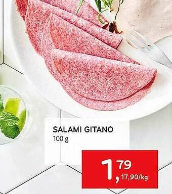 Alvo Salami Gitano 100 G aanbieding