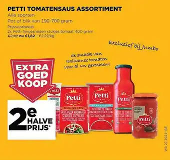 Petti Tomatensaus Assortiment
