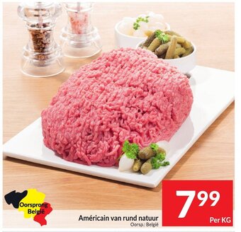 Intermarché Américain van rund natuur aanbieding