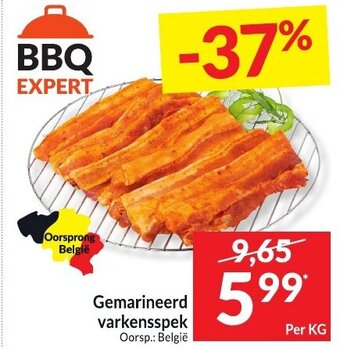 Intermarché Gemarineerd varkensspek aanbieding