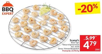 Intermarché Scampi's aanbieding