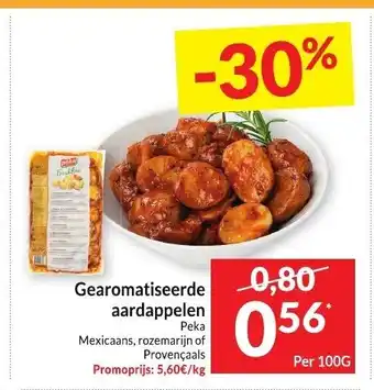 Intermarché Gearomatiseerde aardappelen aanbieding