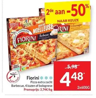 Intermarché Fiorini Pizza extra aanbieding