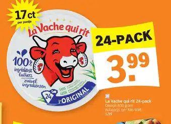 Albert Heijn La vache qui rit 24-pack aanbieding