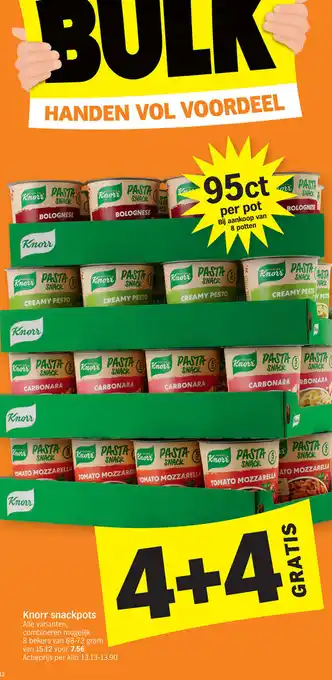 Knorr snackpots