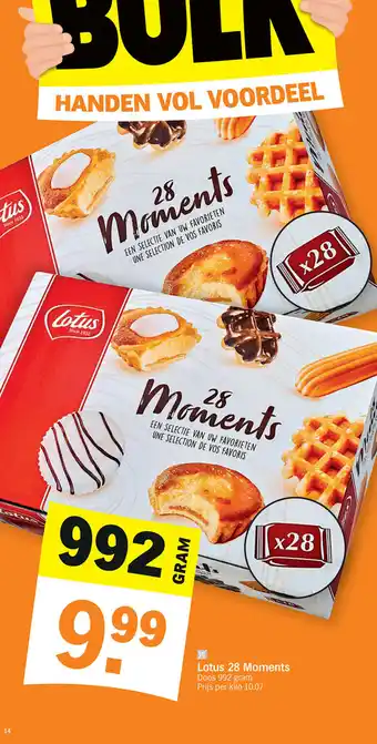 Lotus 28 moments 992gram
