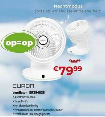 Eurom ventilator - er384826