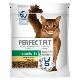 Zooplus 2x750g Sterile 1+ Rijk aan Kip Perfect Fit Kattenvoer aanbieding