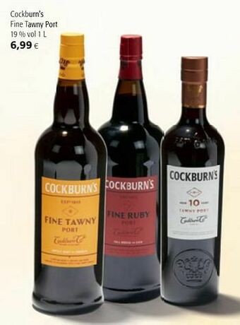 Colruyt Cockburn`s fine tawny port aanbieding
