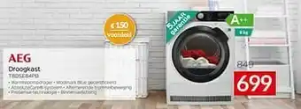 Selexion Aeg droogkast t8dse84pb aanbieding