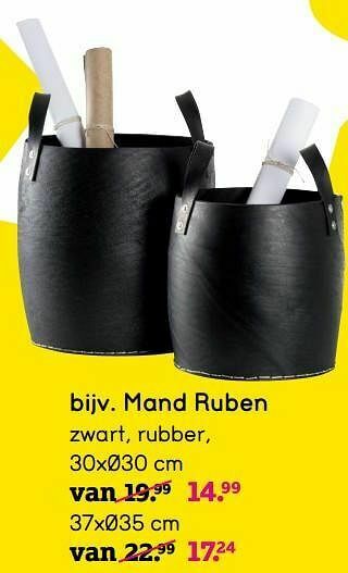 Leen Bakker Mand ruben aanbieding