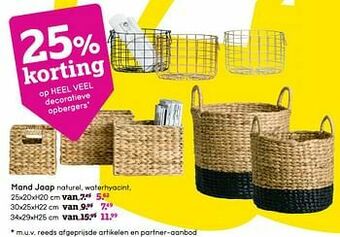 Leen Bakker Mand jaap aanbieding