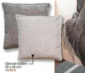 Krea Gevuld kussen aanbieding