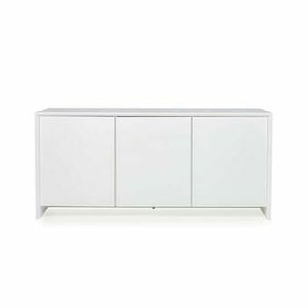 Tenzo dressoir Profil 3-deurs - wit - 80x173x47 cm - Leen Bakker