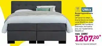 Leen Bakker Boxspringcombinatie umix aanbieding