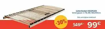 Lattenbodem ecoflex