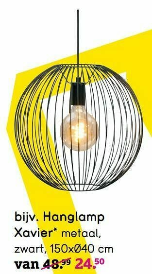 Leen Bakker Hanglamp xavier aanbieding