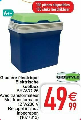 Cora Glacière électrique elektrische koelbox bravo 25 aanbieding