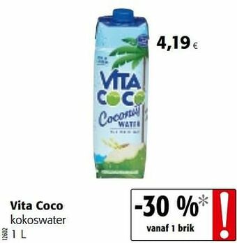 Colruyt Vita coco kokoswater aanbieding