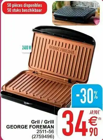 Gril - grill george foreman 2511-56