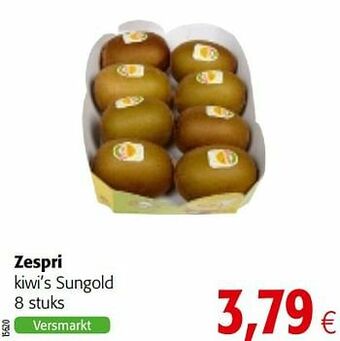Colruyt Zespri kiwi`s sungold aanbieding