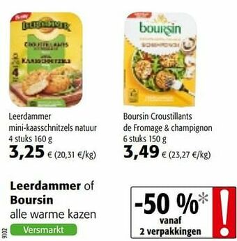 Leerdammer mini-kaasschnitzels natuur