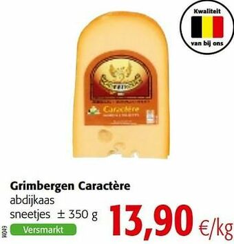 Colruyt Grimbergen caractère abdijkaas aanbieding