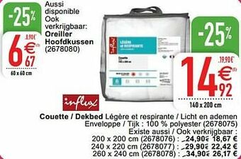 Cora Oreiller hoofdkussen aanbieding
