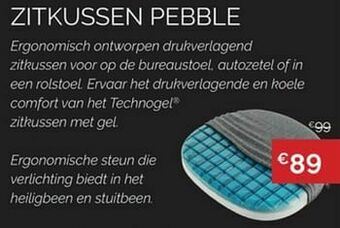 Zitkussen pebble