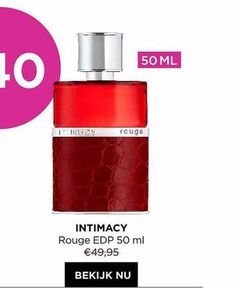 ICI PARIS XL Intimacy rouge edp aanbieding