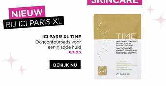 ICI PARIS XL Ici paris xl time oogcontourpads voor een gladde huid aanbieding